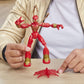 Spider-Man Ent_554477 Iron Vlad & Niki Crazy Rocketship Expanding 2-Level Rocket Playset With Handle Includes Vehicles, Figures, Stickers, And Tattoo Sheet, Multicolor, 5.08 X 16.51 X 22.86 Cm