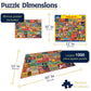White Mountain Puzzles Things We Say  1000 Piece Jigsaw Puzzle