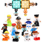 Large Magnetic Figures, 3 Inches Community Figures Set, 12 Pieces Magnetic Play People Magnet Building Toys For Kids Ages 3 4 5