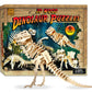 Hapinest 3D Wooden Dinosaur Model Puzzles (Makes 6 Dinos) Crafts For Kids Boys And Girls Ages 5 6 7 8 9 10 11 12 Years Old And Up