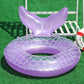 Inflatable Mermaid Pool Floats For Kids,Purple Mermaid Swimming Ring Tubes Children Pool Float For Outdoor Beach Swimming Pool P
