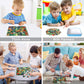 Lelemon Puzzles For Kids Ages 4-6, Jungle Puzzle 60 Piece Puzzles For Kids In A Metal Box, Educational Kids Puzzles Jigsaw Puzzles Childrens Puzzle Games Puzzle Toys For Girls And Boys