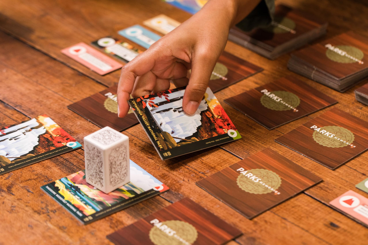 Keymaster Games Parks Memories Coast To Coast A Strategic Matching Game That Feels Classic For Families