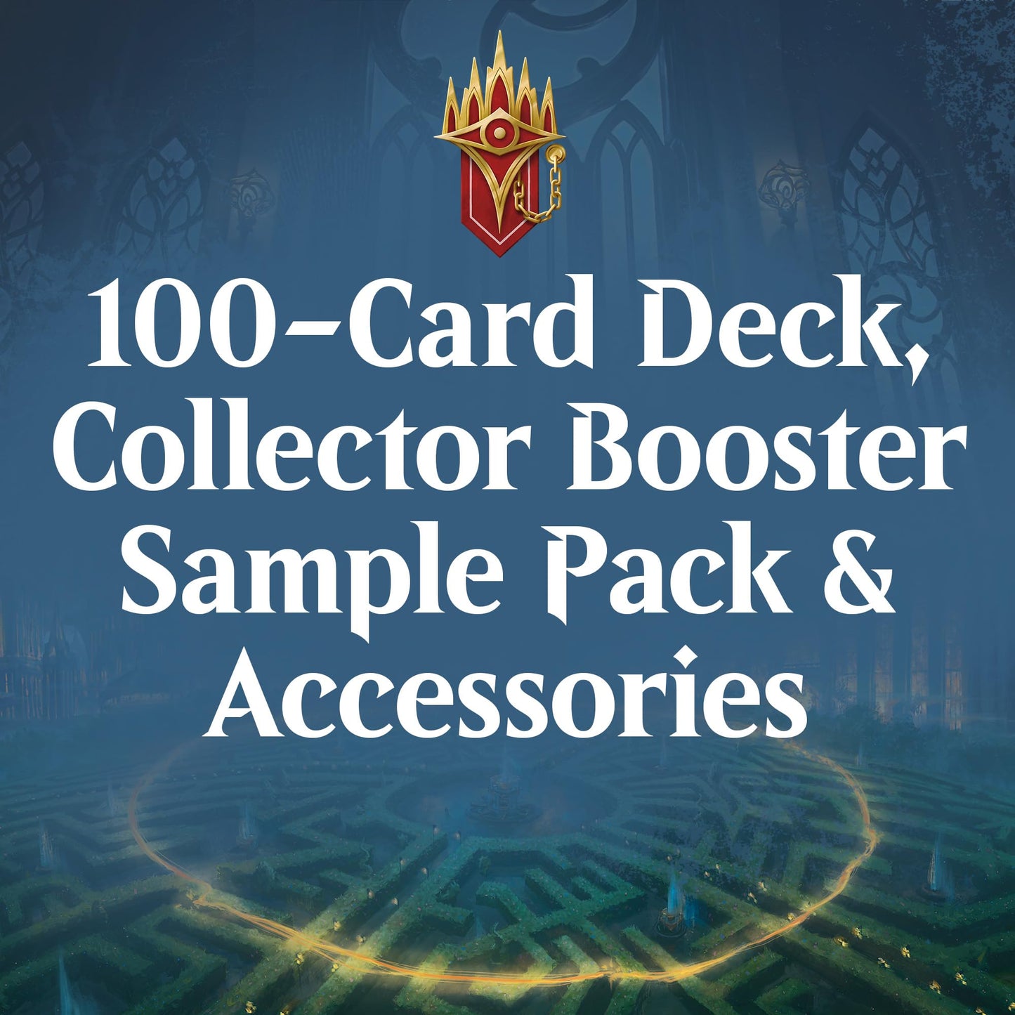 Magic: The Gathering Murders at Karlov Manor Commander Deck - Deep Clue Sea (100-Card Deck  2-Card Collector Booster Sample Pack + Accessories)