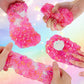 3 x 100mL Ocean Slime Kit for Girls & Boys: Mermaid Bead, Pink Crunchy & Blue Clear Slime, Sensory Experience DIY Slimes Set, Sl