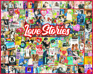 White Mountain Puzzles Love Stories - 1000 Piece Jigsaw Puzzle