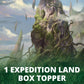 Magic The Gathering Zendikar Rising Draft Booster Box | 36 Booster Packs (540 Cards) + 1 Box Topper | 36 Full Art Lands | Factory Sealed
