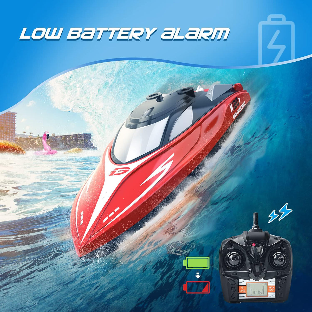 Crazy Electric RC Boat