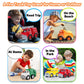 PLAY Eco-Friendly Fire Trucks, [USDA Certified] No BPA/Phthalate/PVC, Recycled Bioplastic Ladder Fire Engine Toy Gift for Boy Gi