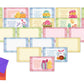 Heznzxq Easter Treasure Hunt Clues Game Cards, Bunny Scavenger Hunt Card Game(20 Cards With Envelopes), Indoor Ourdoor Party Gam