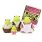 Li'l Woodzeez Tidyshine Turtle Family Set - 4 Collectible Dolls with Storybook - Multicolor - Gift for Kids Age 3+