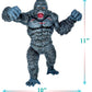 Twcare Giant King Kong Vs Godzilla Attack Action Figure 11” Movie Series Fight Mode Gorilla Ape Solid Wild, Travel Bag