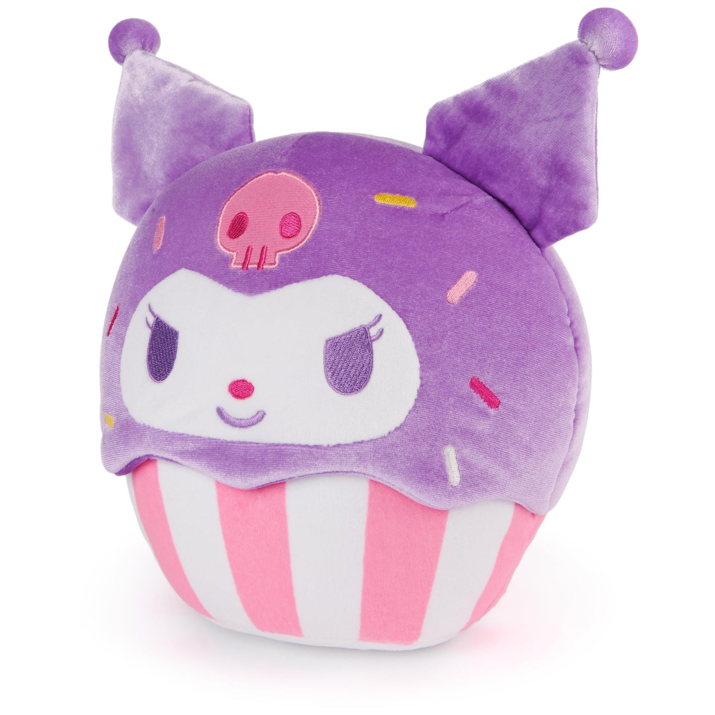 Gund Sanrio Hello Kitty And Friends Kuromi Cupcake Plush, Stuffed Animal For Ages 1 And Up, Purple/White, 8