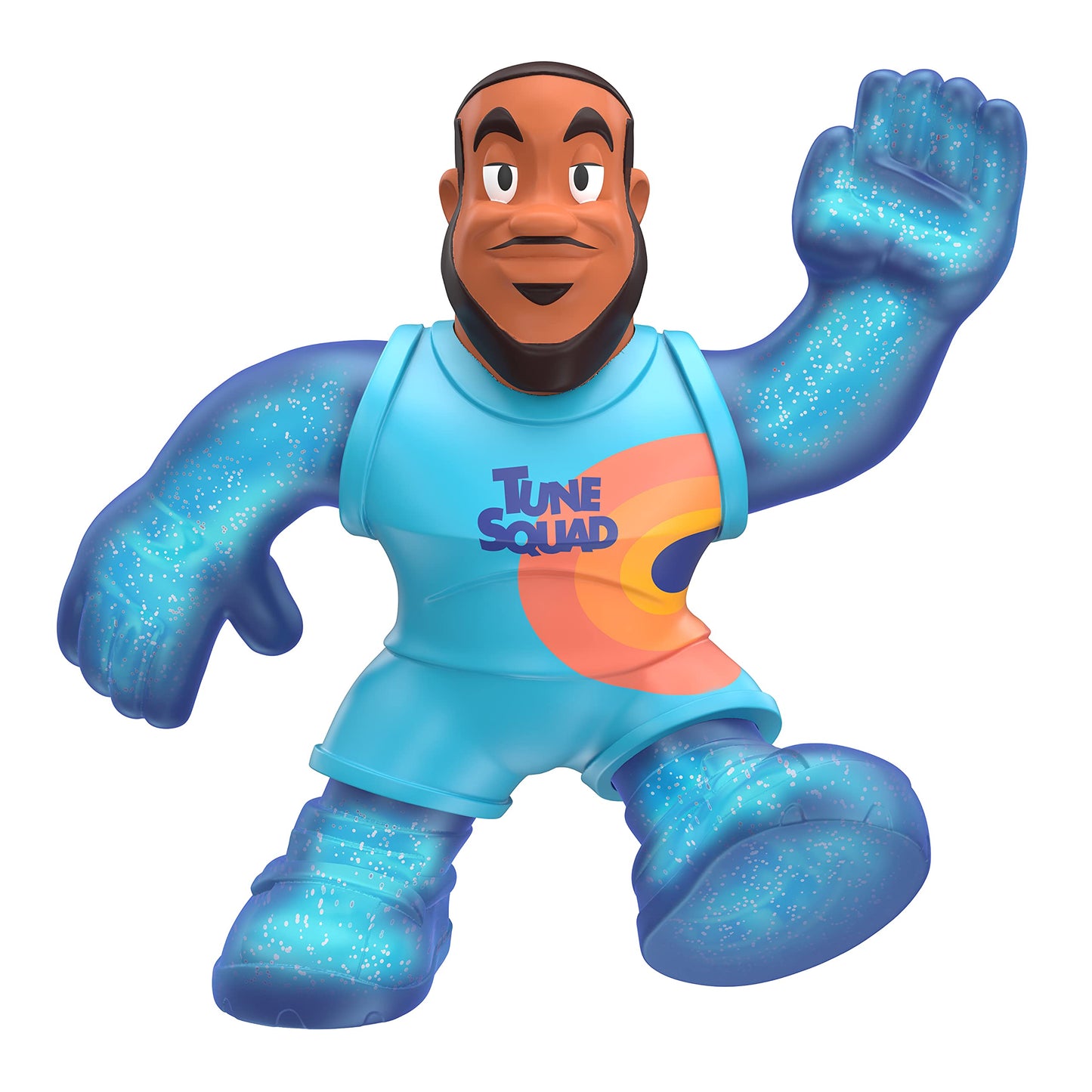 Moose Toys Heroes of Goo JIT Zu Action Figure - Lebron James 5" Stretchy Goo Filled - Multicolor - Model 14597
