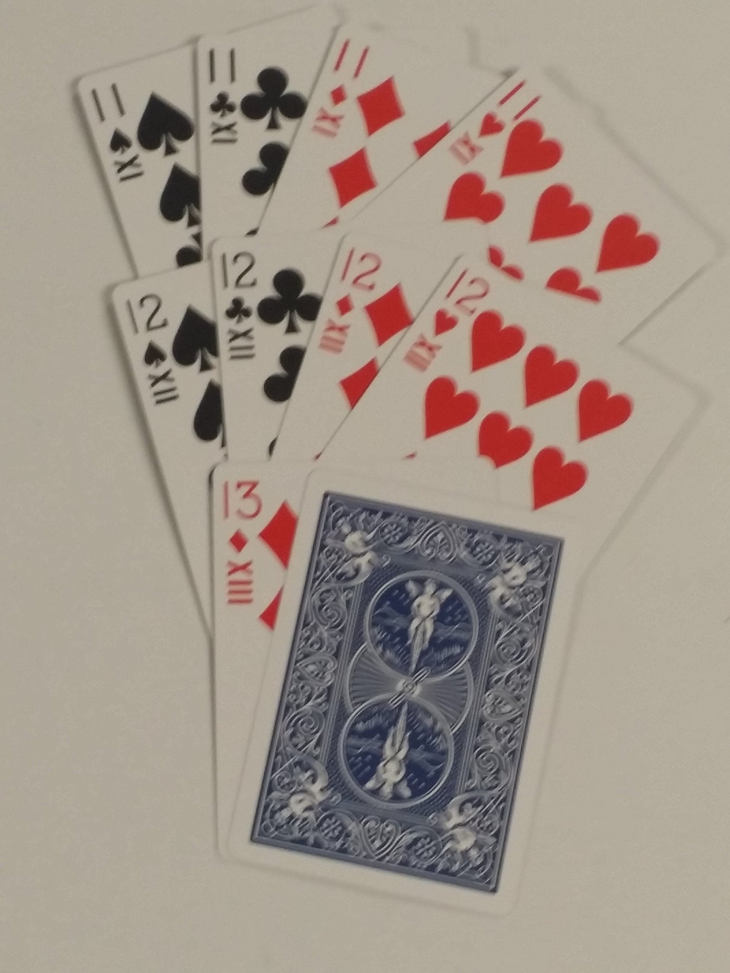 Bicycle Playing Cards Deck - Six Handed, Blue, Paper, Model SG_B000JLPHYE