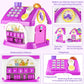 Marstone Montessori Toddler Toys For 1 Year Old Girl Gifts: 8 In 1 Multi-Functional Learning Baby Musical House For 1 2 3 Yr Old