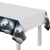 Multicolor Plastic Table Cover, 54 x 96 (1 Pc.) - Perfect Spooky Party Decor for Kids & Adults, Harry Potter