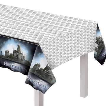 Multicolor Plastic Table Cover, 54 x 96 (1 Pc.) - Perfect Spooky Party Decor for Kids & Adults, Harry Potter