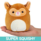 Squishmallows Original 5-Inch Zaine The Lemur - Official Jazwares Easter Plush - Collectible Soft & Squishy Mini Basket Stuffer Stuffed Animal Toy - Gift For Kids, Girls & Boys