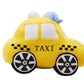 Yonlit Soft Plush Taxi Stuffed Car Toy Super Cute Yellow Truck Plushie Excellent Gifts For Kids Or Birthday Party 10.6 Inches (Taxi)