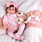 Aori Lifelike Reborn Baby Doll - 22 Inch Realistic Newborn Girl Doll- Great Gift For Grandama And Kids 3+