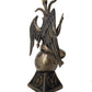 Ebros Gift Baphomet Figurine The Sabbatic Goat Satanic Church Decorative 9.5' H Statue