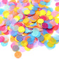 Outus 1 Inch Multicolor Round Tissue Confetti(8.8oz)