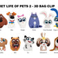 Secret Life Of Pets 2 Blind Bag Foam Figure Keyring | One Random