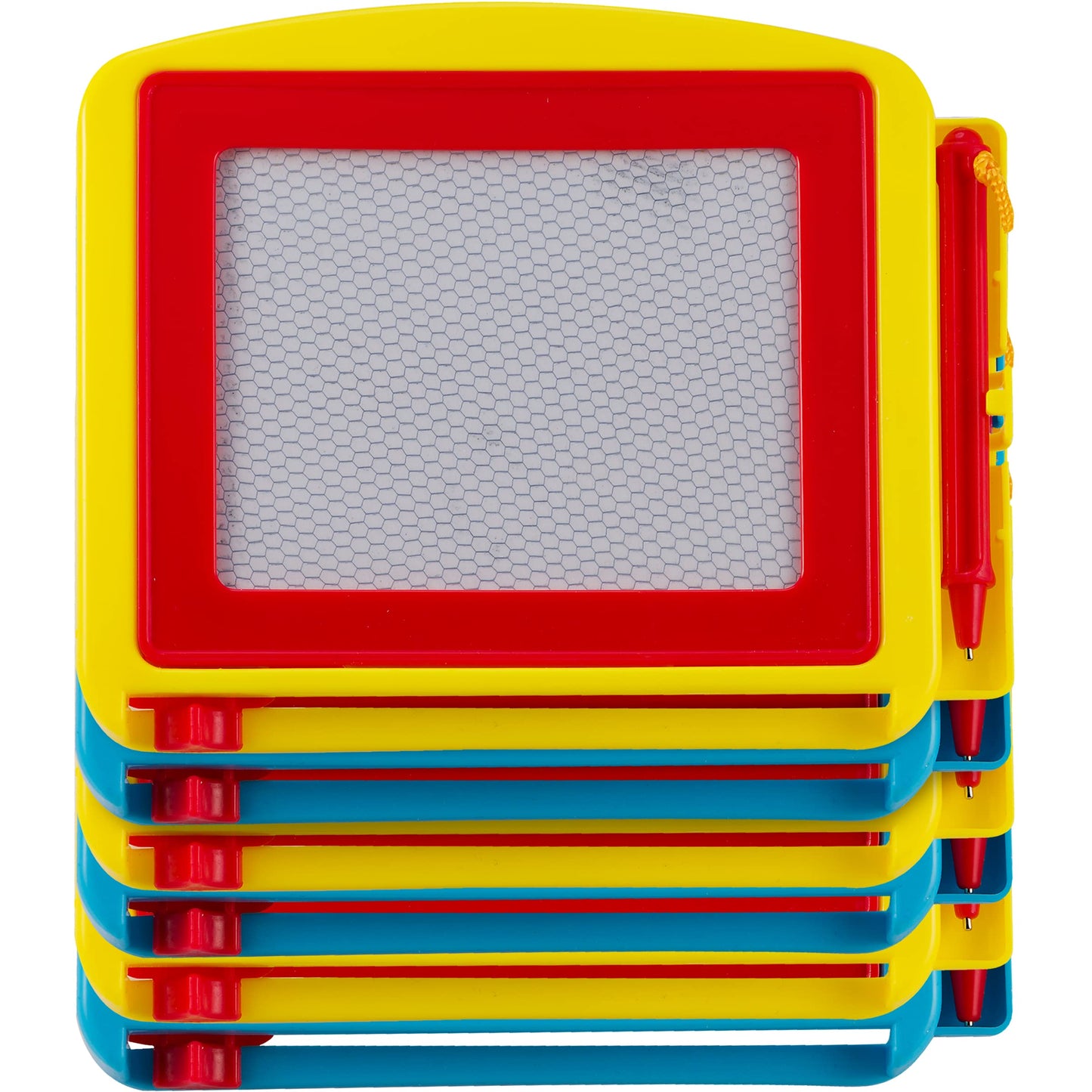 Bedwina Magnetic Drawing Board For Kids - (Pack Of 12) Erasable Doodle Sketch Tablet And Travel Drawing Pad For Kids Boys And Girls, Birthday Party Favors And Party Stocking Stuffers For Kids