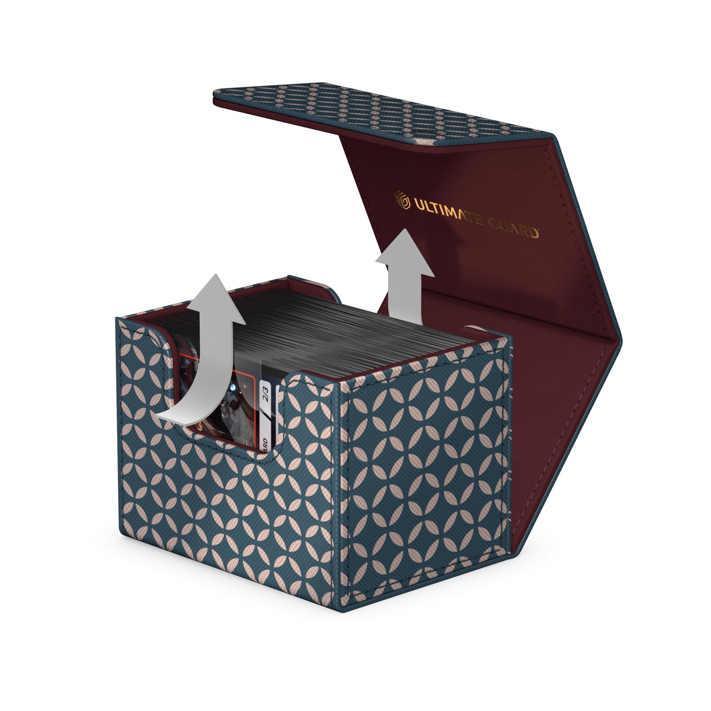 Ultimate Guard Limited Run Sidewinder 100+ Shogun'S Journey Ii, Deck Box For 100 Double-Sleeved Tcg Cards, Shippou, Magnetic Clo