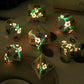 Metal DND Dice, DNDND 7 PCS Glow in The Dark Metallic D&D Dice Set with Grogeous Gift Case for Dungeons and Dragon Tabletop Game