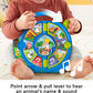 Fisher-Price Little People Toddler Learning Toy World of Animals See N Say with Music and Sounds for Ages 18+ Months