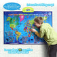 BEST LEARNING i-Poster Interactive Map - Educational Talking Toy for Ages 5-12, Plastic, Original Version, Model 4226