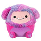 Squishmallows Original 14-Inch Woxie Bigfoot Plush - Magenta Tie-Dye Mane, Soft Polyester Toy, Model SQCR05556