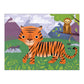 Mudpuppy Animals Of The World 4-In-A-Box Puzzle Set, 12