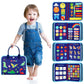 Busy Board Toddler Sensory Toys For 3+ Year Old, Montessori Toys For Toddlers 3, Preschool Learning Activities Busy Book, Travel