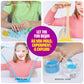 Slime, Putty & Sand Sensory Science Kit - Slimes For Kids Age 8-10 8-12 - Play Sands Kits For Boys & Girls - 8 9 10 Year Old Boy Gifts - Christmas Birthday Gift - Stem Toys
