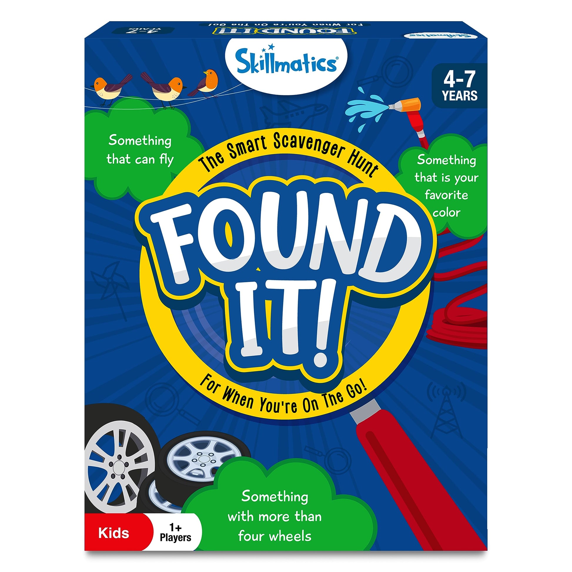 Skillmatics Card Game - Found It Travel, Scavenger Hunt For Kids, Girls, Boys, Fun Family Game, Gifts For Ages 4, 5, 6, 7, Travel Game
