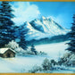 Bob Ross A Perfect Winter Day Nature Puzzle For Adults And Kids | Snowy Mountain 1000 Piece Jigsaw Puzzle Toy | Interactive Brain Teaser For Family Game Night | 28 X 20 Inches