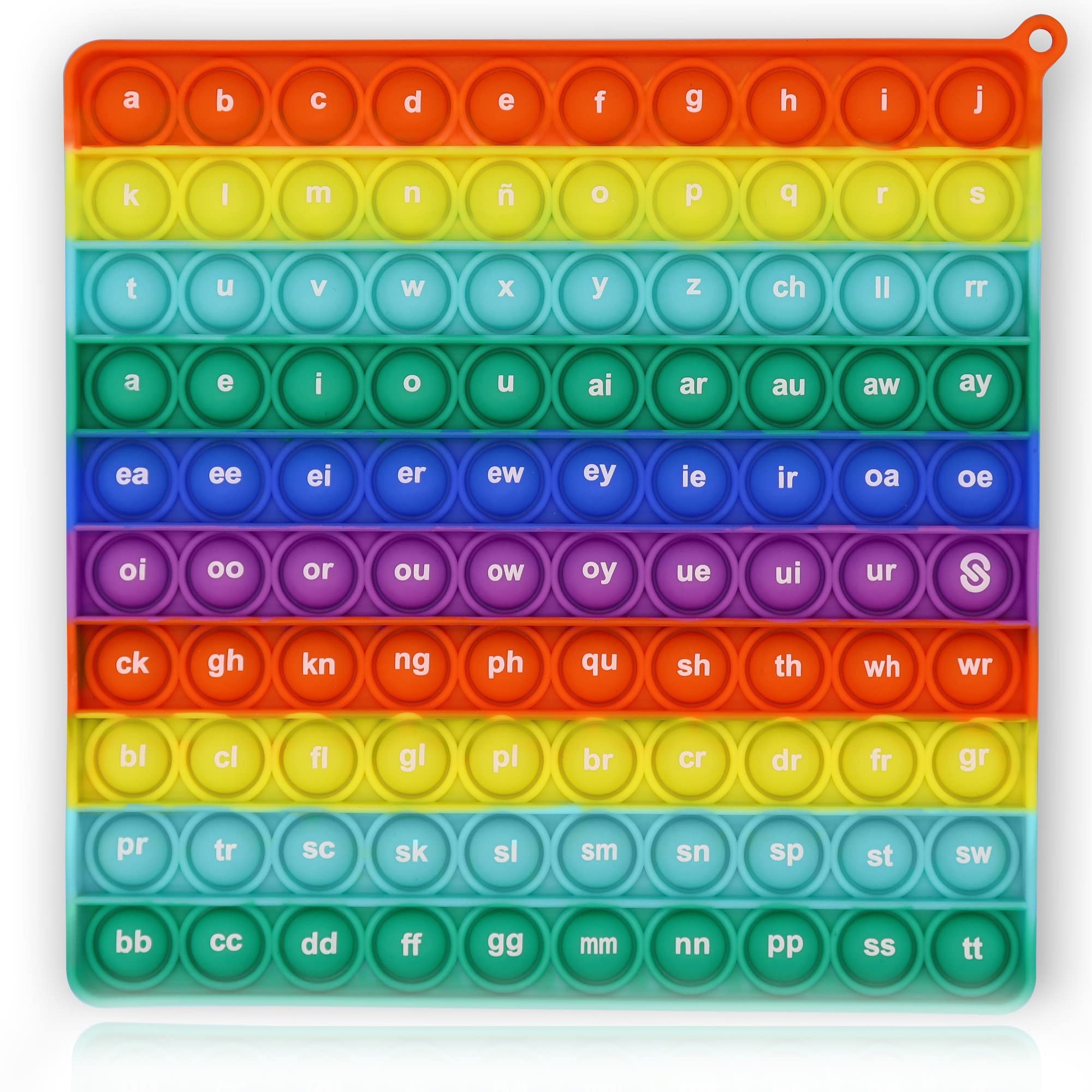 Petbsnvb Both Side Word Pop Fidget Game, Cvc Word, Alphabet, Letter, A ...