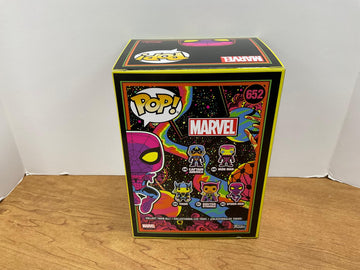 Funko Pop! Marvel: Blacklight Spider-Man Vinyl Figure limited availability Black Light Edition Spiderman - Pop Only