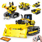 Lecpop 5 In 1 Stem Robot Toy Building Kit, 452 Pcs Blocks App & Remote Control Engineering Toys Robotics For Kids Ages 8-12, Rc