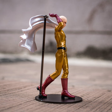 Banpresto One Punch Man Saitama Metallic Color PVC Figure - Model BP17692, Multiple Colors