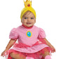 Disguise Infant Princess Peach Costume, Official Super Mario Bros Outfit For Babies, Size (6-12 Months)