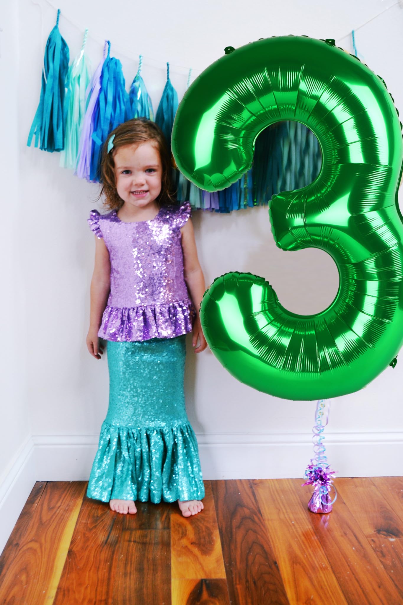40 Inch Dark Green Number 4 Balloon For 14 24 40 Birthday Party Decorations, Four Large Numbers For Party Decor Anniversary Phot