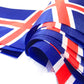 Iceland Flag Icelandic Flag,100Feet/76Pcs National Country World Pennant Flags Banner,Party Decorations Supplies For,Bar,Indoor