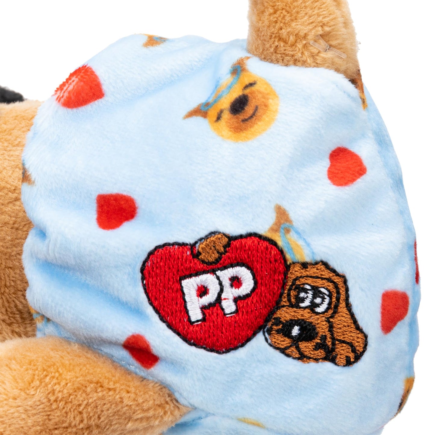 Pound Puppies Newborns Plush - Angel - Tan And Black, Eco Friendly