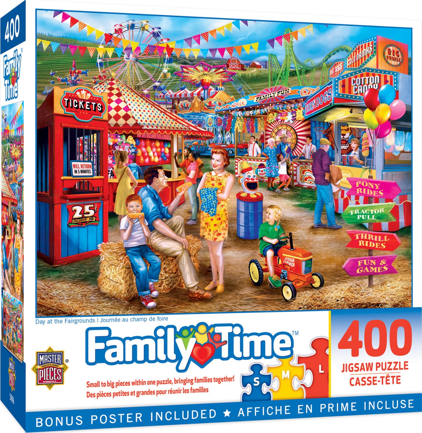 Day At The Fairgrounds 400 Pc
