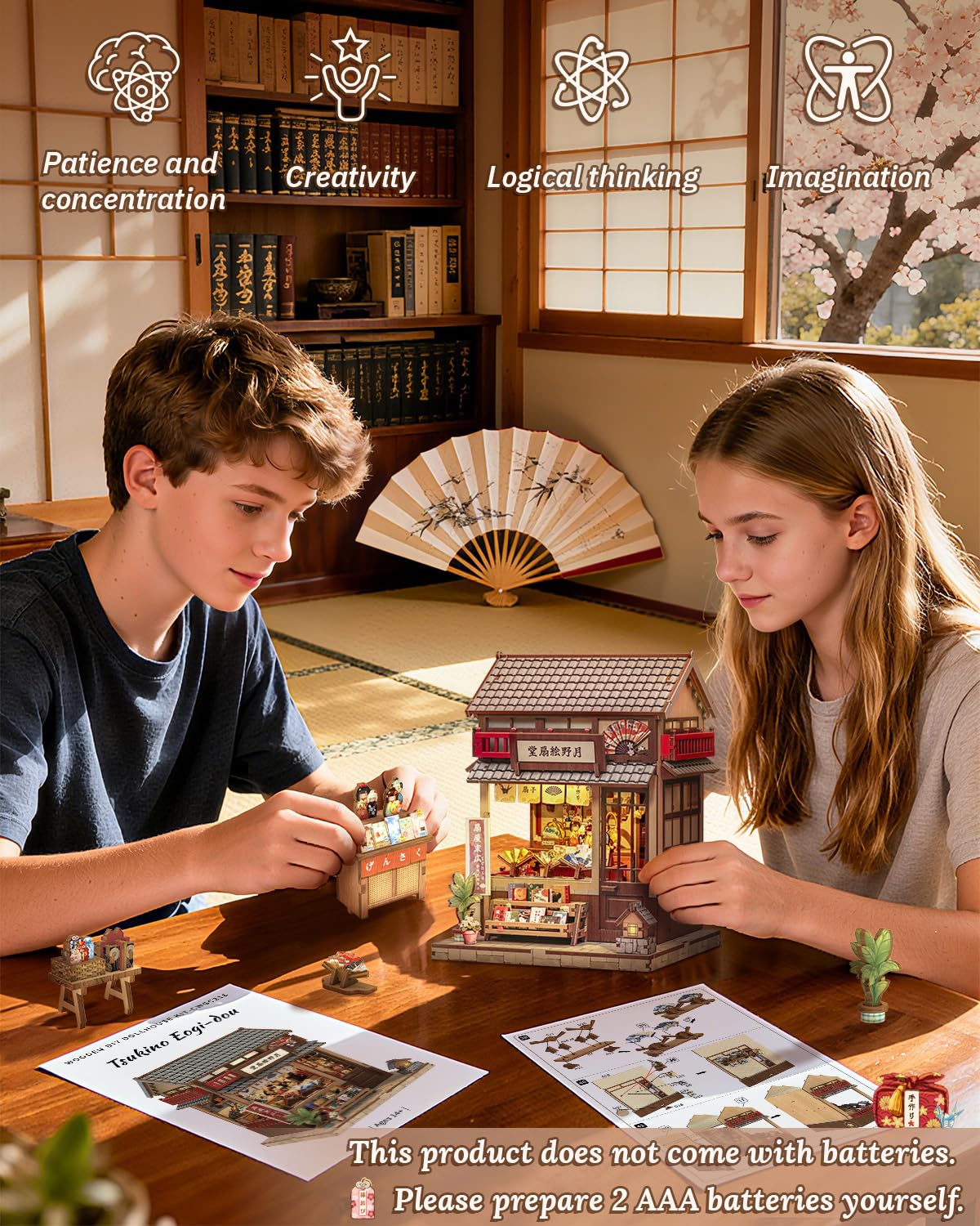 Endless Limit Book Nook Kit  DIY Miniature House Kits for mature-themed and Teens  Dollhouse Tiny Booknook Garden House Bookshelf  DIY Craft Gifts for Family and Friends