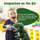 Dreamsbe Dinosaur Stuffed Animal T-Rex And 5 Little Dinos For Boys & Girls - Plush Stuffie With Zippered Pocket Eating Dinosaurs Gift Ages 3 4 6 7 8 9 Years